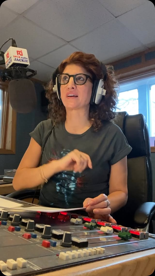 Instagram post by @lopianomaria for Jaguar. Caption reads: #radio #presenter #advert #marketing @jaguar.