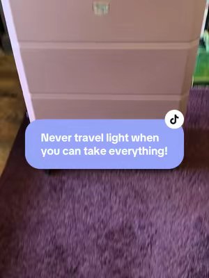 TikTok post by @auraleth33 for Keplin. Caption reads: [...] #cruisetips #luggage #tiktokmademebuylt....