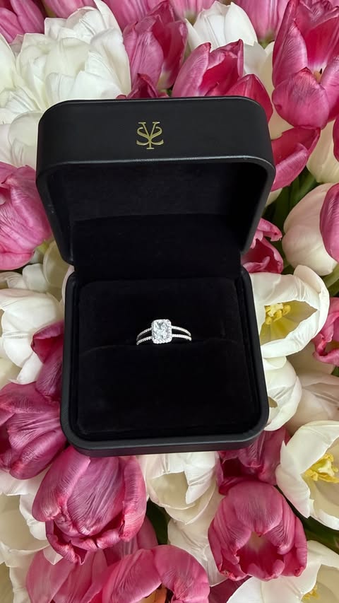 Instagram post by @raisa.oshurko for SHE SAID YES Jewelry. Caption reads: [...] code:rai15 .#shesaidyesweddingday....