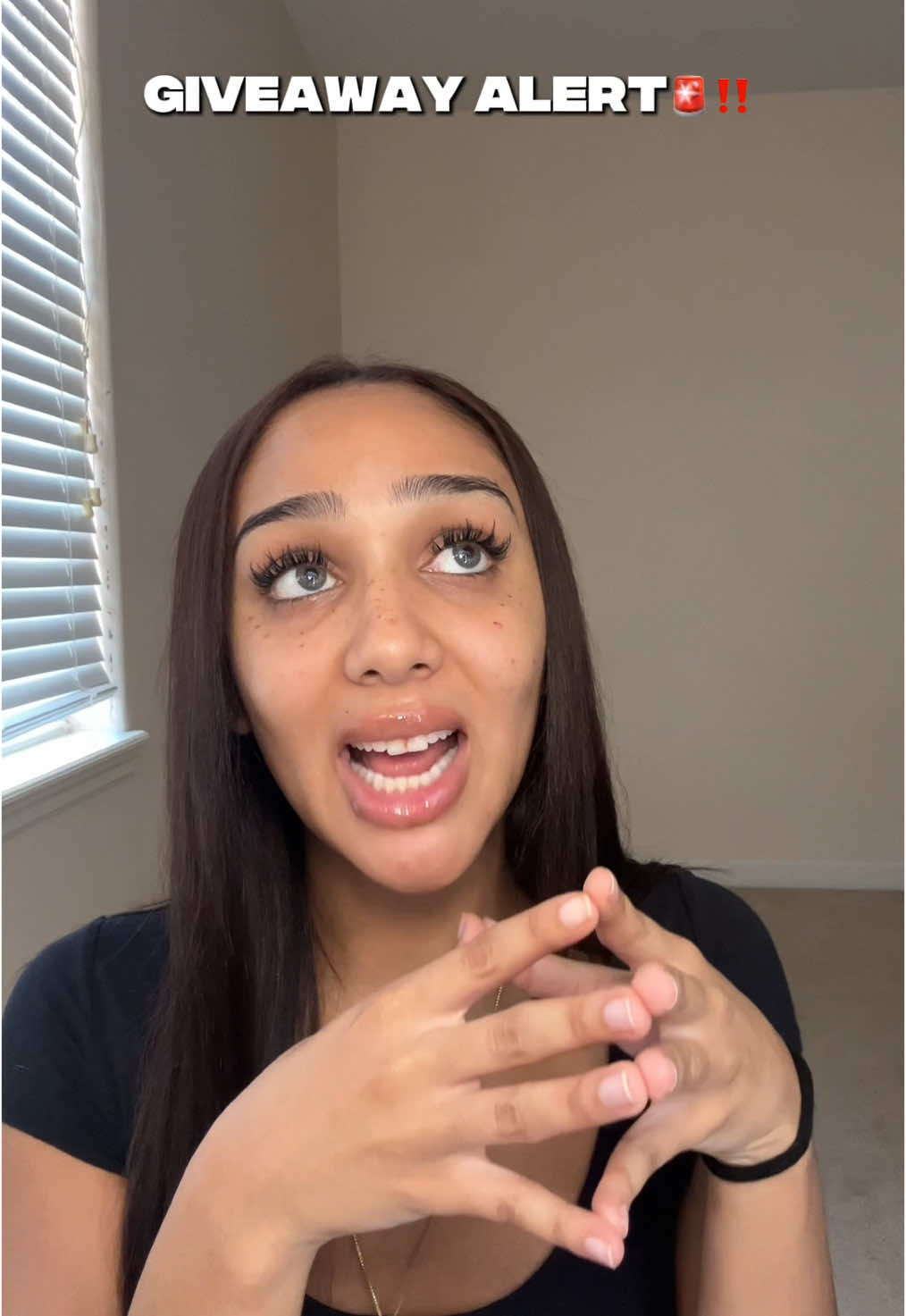 TikTok post by @nailahjadee for Beachwaver. Caption reads: AHHH SO EXCITED FOR THIS GIVEAWAY ✨  How to enter....