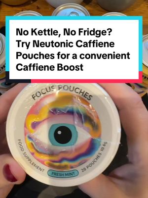 TikTok post by @then.it.dawned for Neutonic. Caption reads: No time for another coffee? 👀 Neutonic Focus....