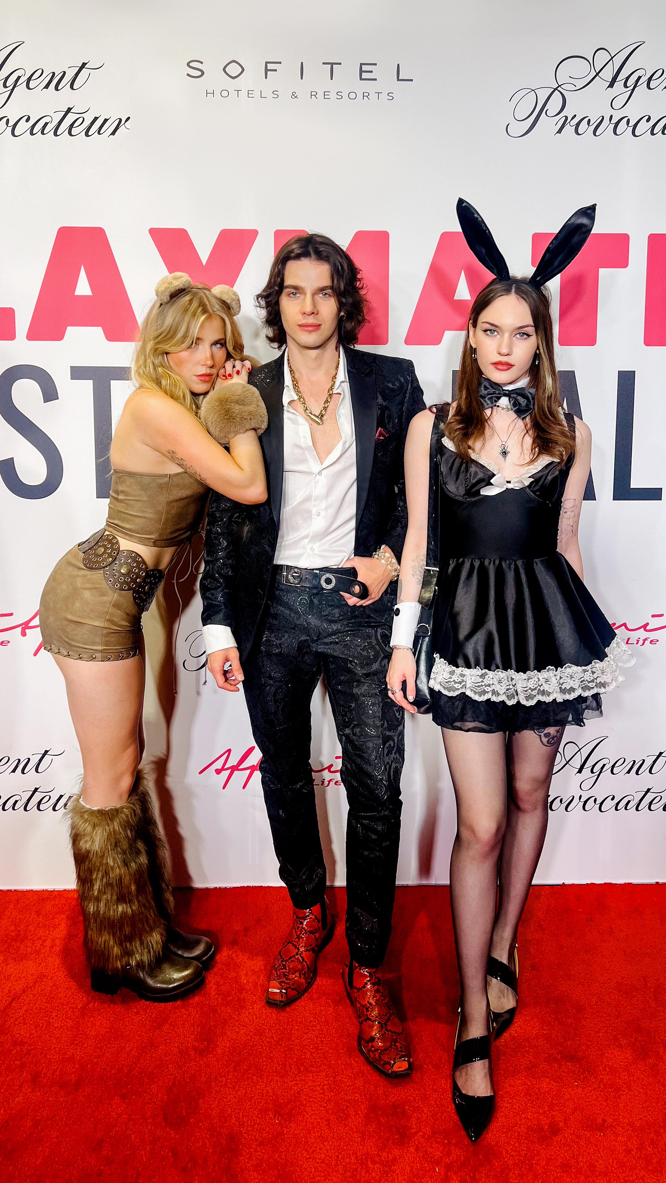 Instagram post by @don.miroradoff for Playboy. Caption reads: [...] charged. Multiple counts.🐇 Big love to....