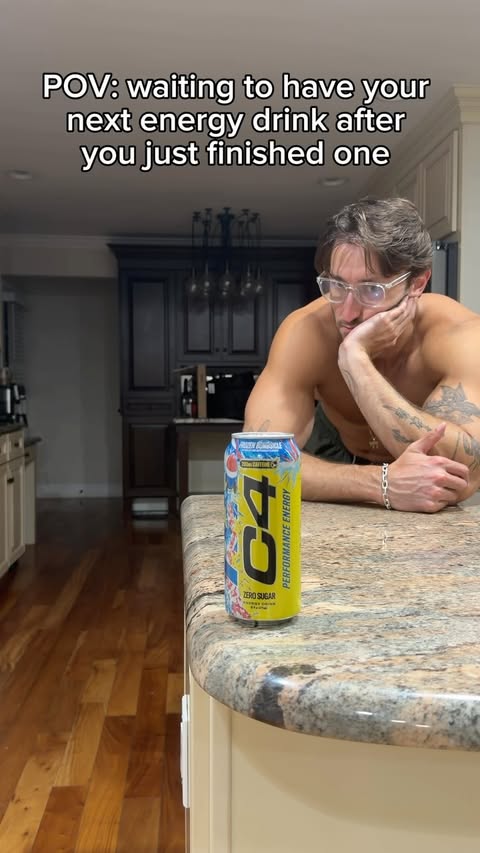 Instagram post by @joeshulk for C4 Energy. Caption reads: Can’t resist @c4energy #energydrinks #caffeine....