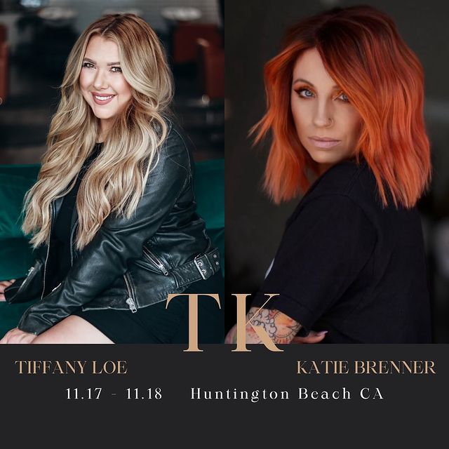 Instagram post by @ktbhair for Christian Michael Hair Extensions. Caption reads: [...] experience. Custom perming Christian Michael....