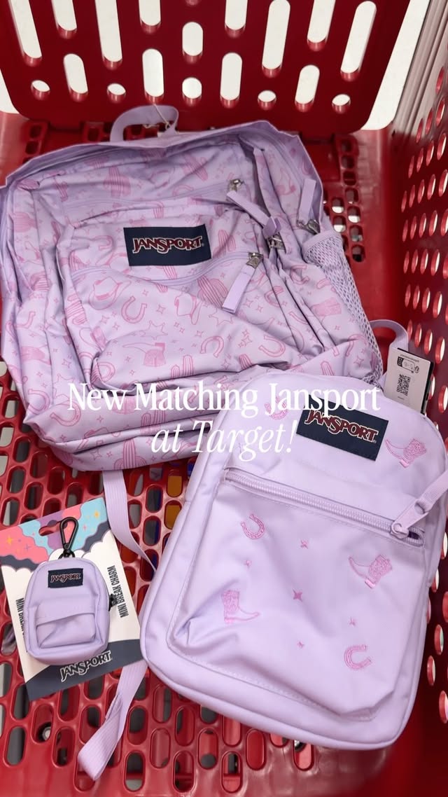 Instagram post by @trendyfavefinds for JanSport. Caption reads: Just when I thought @jansport can’t make their....