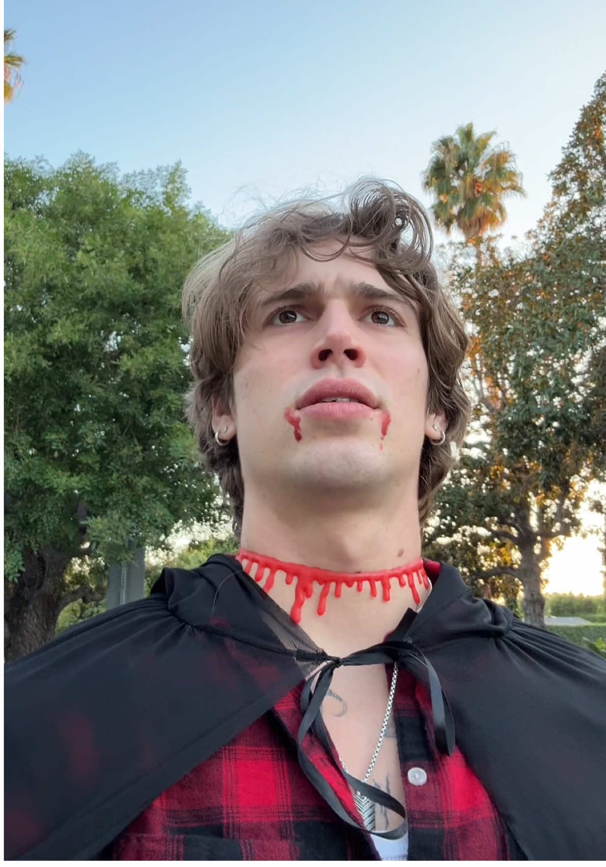 TikTok post by @vhackerr for Chipotle. Caption reads: the only thing I’m scared of this halloween is how....