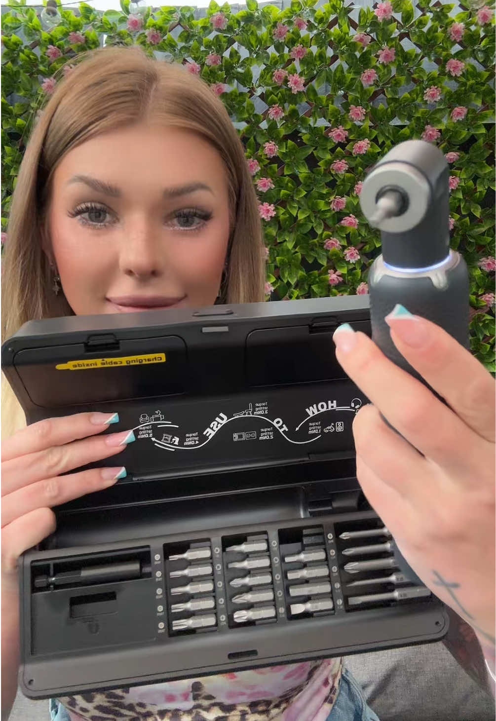 TikTok post by @hey_its_jovi for FanttikRide. Caption reads: 🔧 Power up your DIY projects with the Fanttik S2....