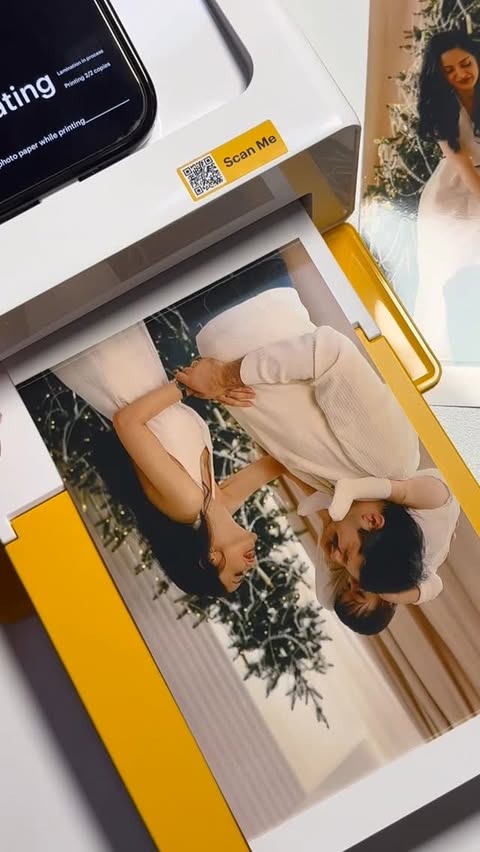 Instagram post by @nnnini.nii for Kodak Photo Printer. Caption reads: 🎁 #gifted by @kodakphotoprinter_usa I’m obsessed....