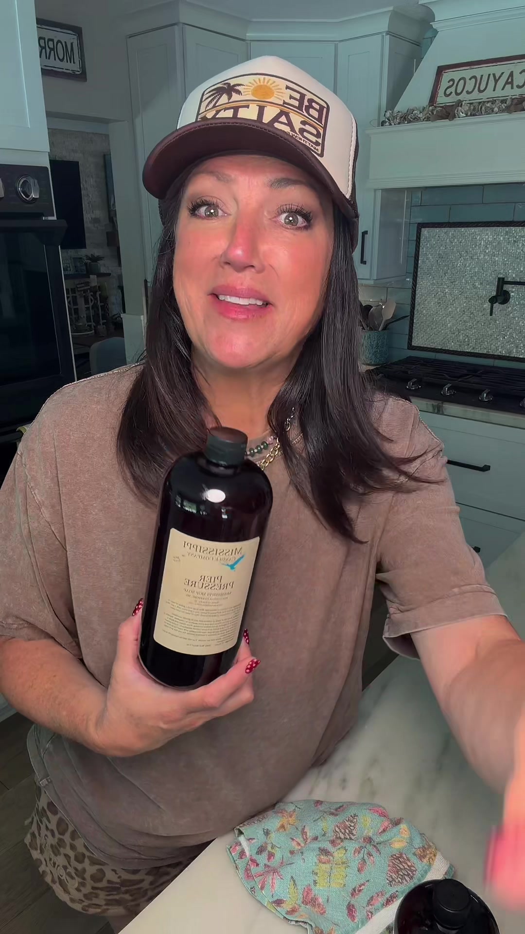 TikTok post by @jessclark911 for Mississippi Candle Co.. Caption reads: @Mississippi Candle Company Mop Soap....