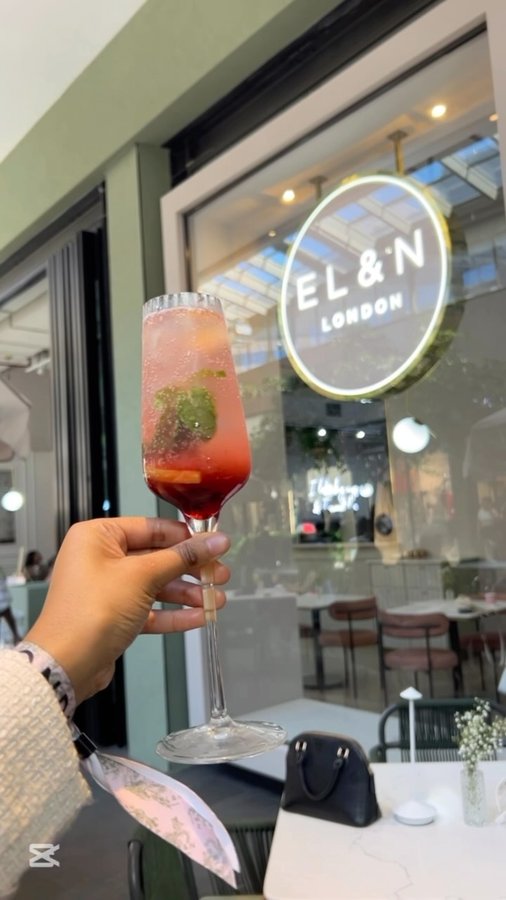 Instagram post by @ll.erato for EL&N London. Caption reads: Honoured to attend the launch of the stunning....