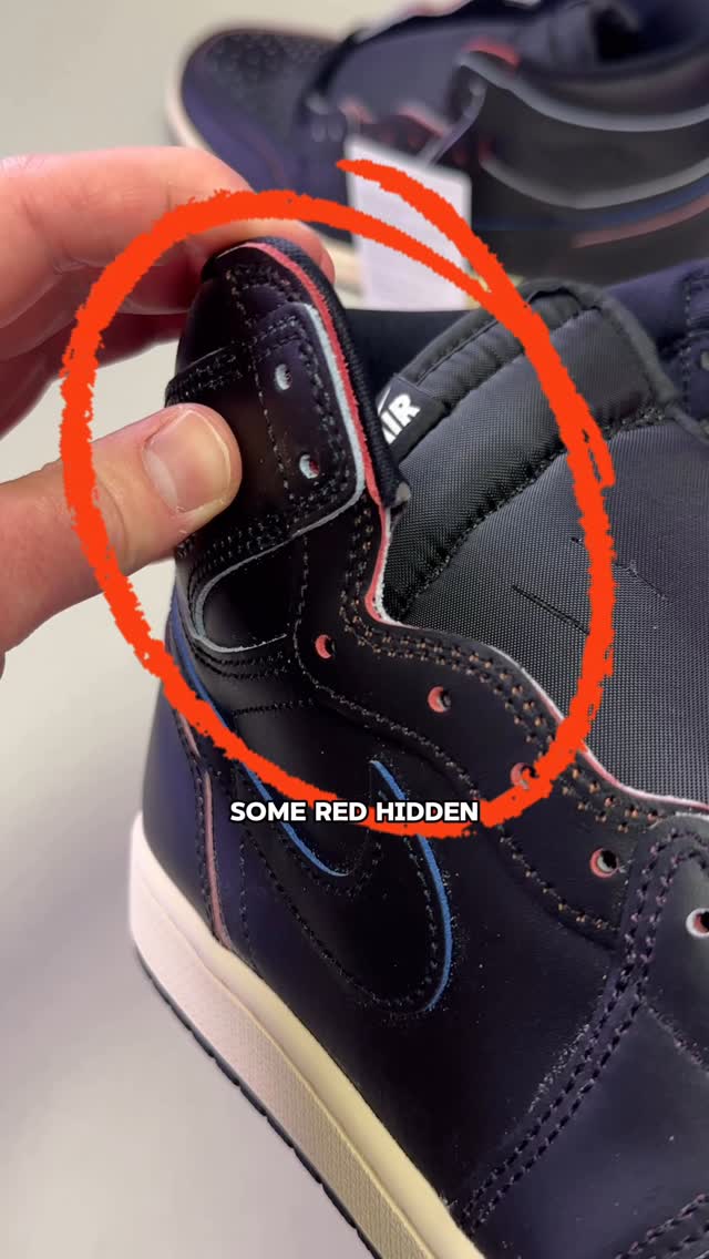 Instagram post by @stevenatto for Nike. Caption reads: [...] (Jordan 1 Self Expression)🤯 

#nike365....