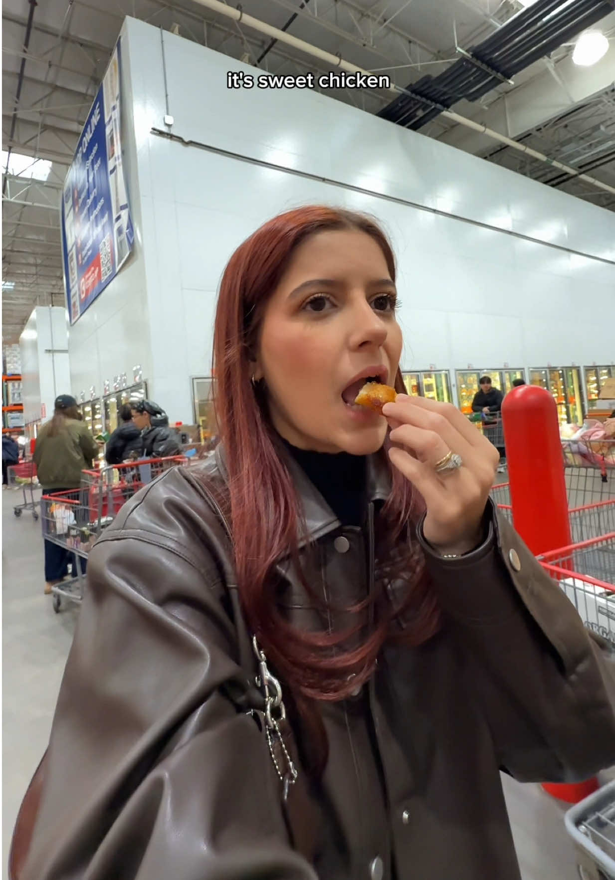 TikTok post by @kaanade for Oats Overnight. Caption reads: Costco finds 🤍 grabbed my @Oats Overnight the....