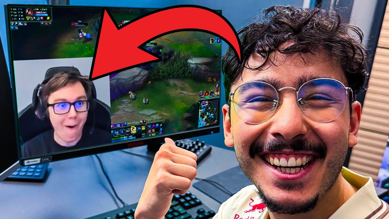 YouTube post by @G2LoL for G2 Esports. Caption reads: Practicing Baus Strats For TES.