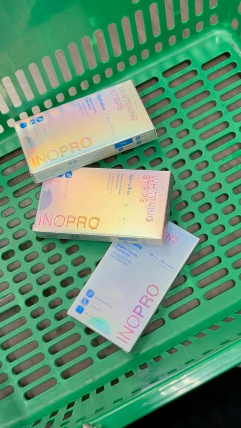 Instagram post by @kyysime for Inopro. Caption reads: [...] changer! I’ve been loving the spirulina....