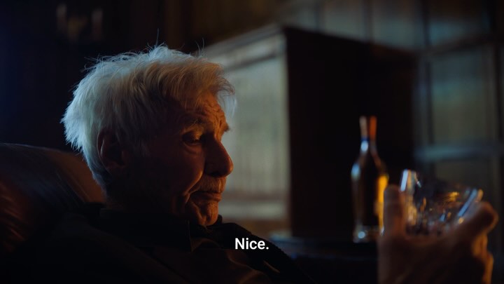 Instagram post by @justinoshea for GLENMORANGIE. Caption reads: Trailer to the @glenmorangie ‘ONCE UPON A TIME IN....