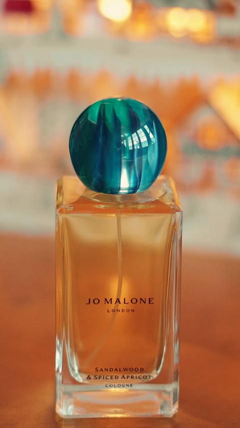 Instagram post by @mossonyi for Jo Malone London. Caption reads: ad🎁 The @jomalonelondon Ginger Biscuit Candle and....