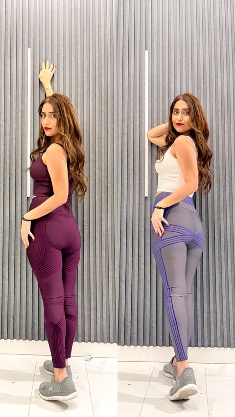 Instagram post by @charliebahl2 for Fanka. Caption reads: Obsessed is an understatement 🤍
These leggings....