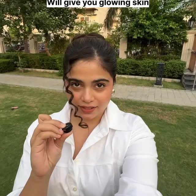 Instagram post by @itistanyasingh for Plum Goodness. Caption reads: #ad Not all vitamin C serums are created equal and....