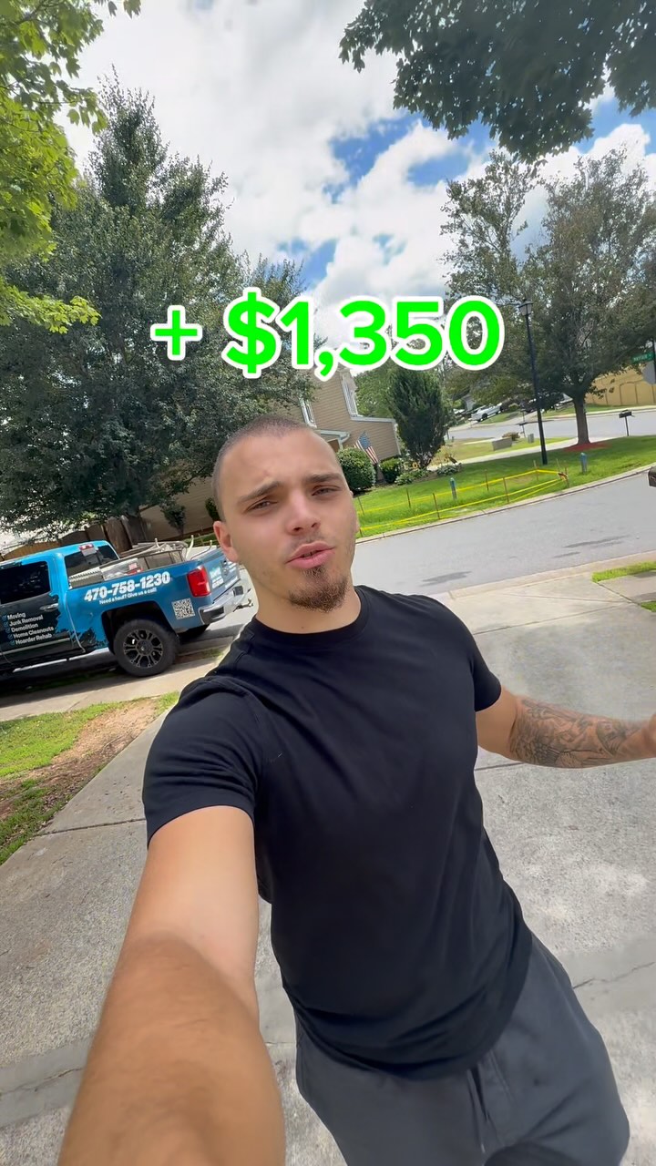 Instagram post by @hunterpatrickdumpire for Jobber. Caption reads: Comment “Jobber” and I’ll send you a link to try....