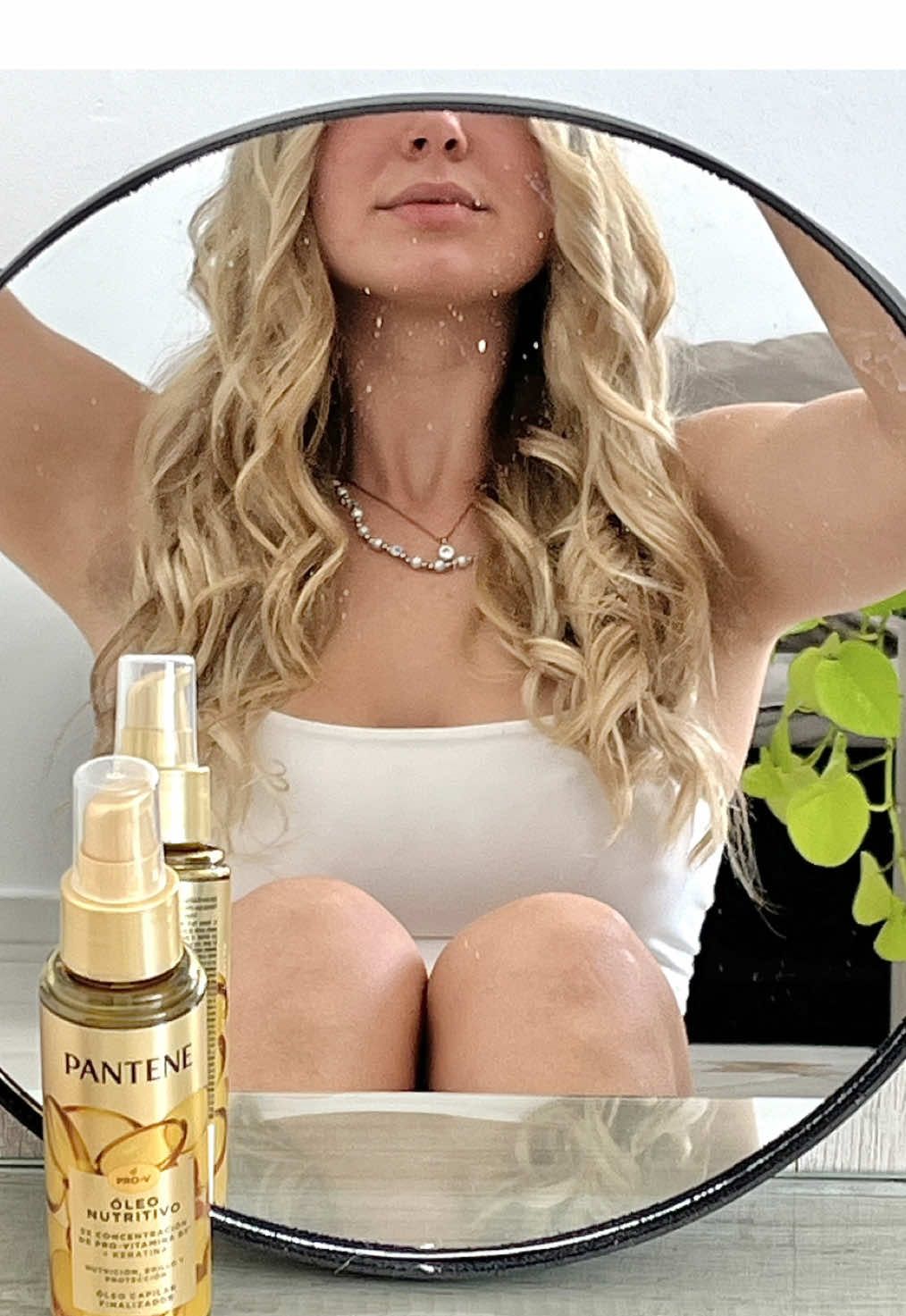 TikTok post by @johana.oficialok for ForMe Tips. Caption reads: Guarda este súper tip💛 @Pantene Argentina @For_Me....