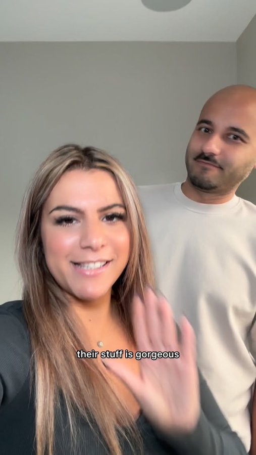 Instagram post by @theherewearefamily for Castlery. Caption reads: AD We may need to re-design our house to fit all....