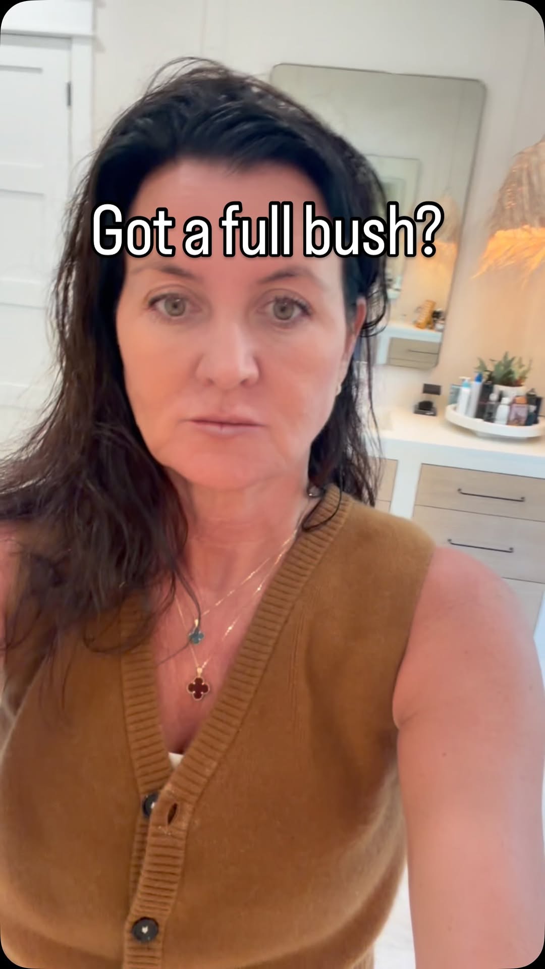 Instagram post by @courtneyhuntmd for Fur You. Caption reads: #menopause #pcos #thyroid and hair. Comment....