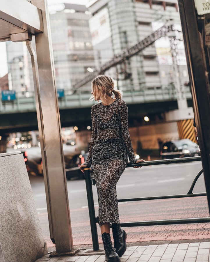 Instagram post by @mikutas for MIKUTA. Caption reads: Lots of dots ♥ 
*anzeige.