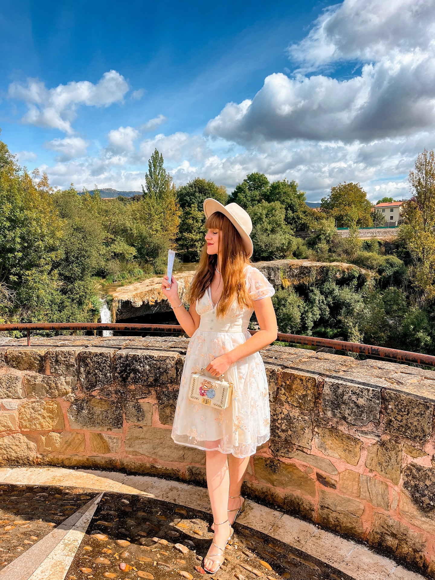 Instagram post by @agatedaydreamer for Girls LOVE Travel. Caption reads: There’s something magical about standing in front....