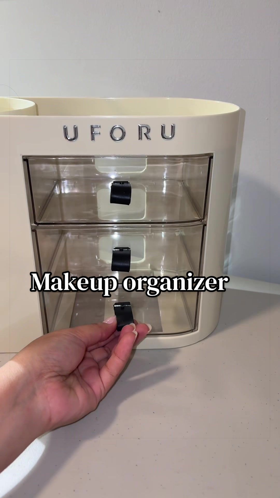 TikTok post by @christine.things for UFORU Shop. Caption reads: [...] for a very affordable price! @UFORU Shop....