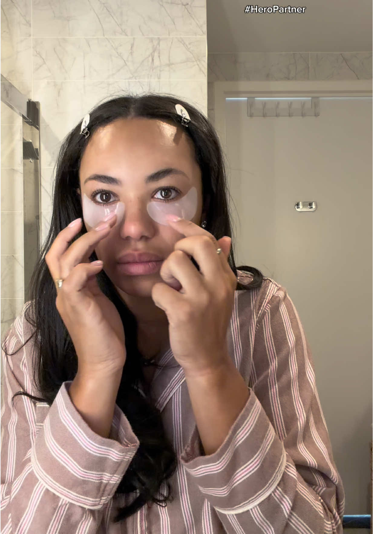 TikTok post by @justjazzzyidk for beautyblender. Caption reads: [...] under makeup at @Ulta Beauty with....