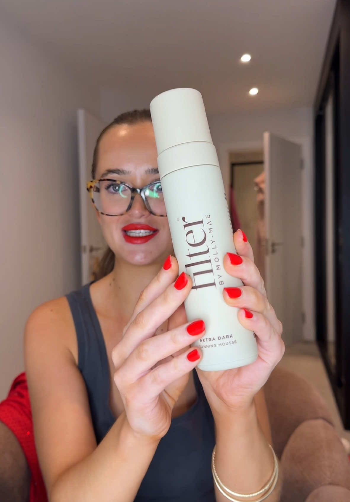 TikTok post by @taliawebb8 for FILTER BY MOLLY-MAE. Caption reads: What an upgrade 😍 @filterbymollymae....