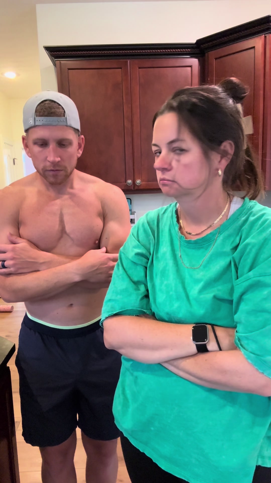 TikTok post by @sammie_head for Ocoopa. Caption reads: [...] for your husband to shut up @warmwithocoopa ....