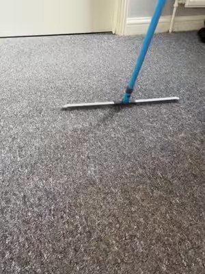 TikTok post by @jody_hx for Minky Homecare. Caption reads: [...] #minky #minkyscraper #carpetscraper @Minky....