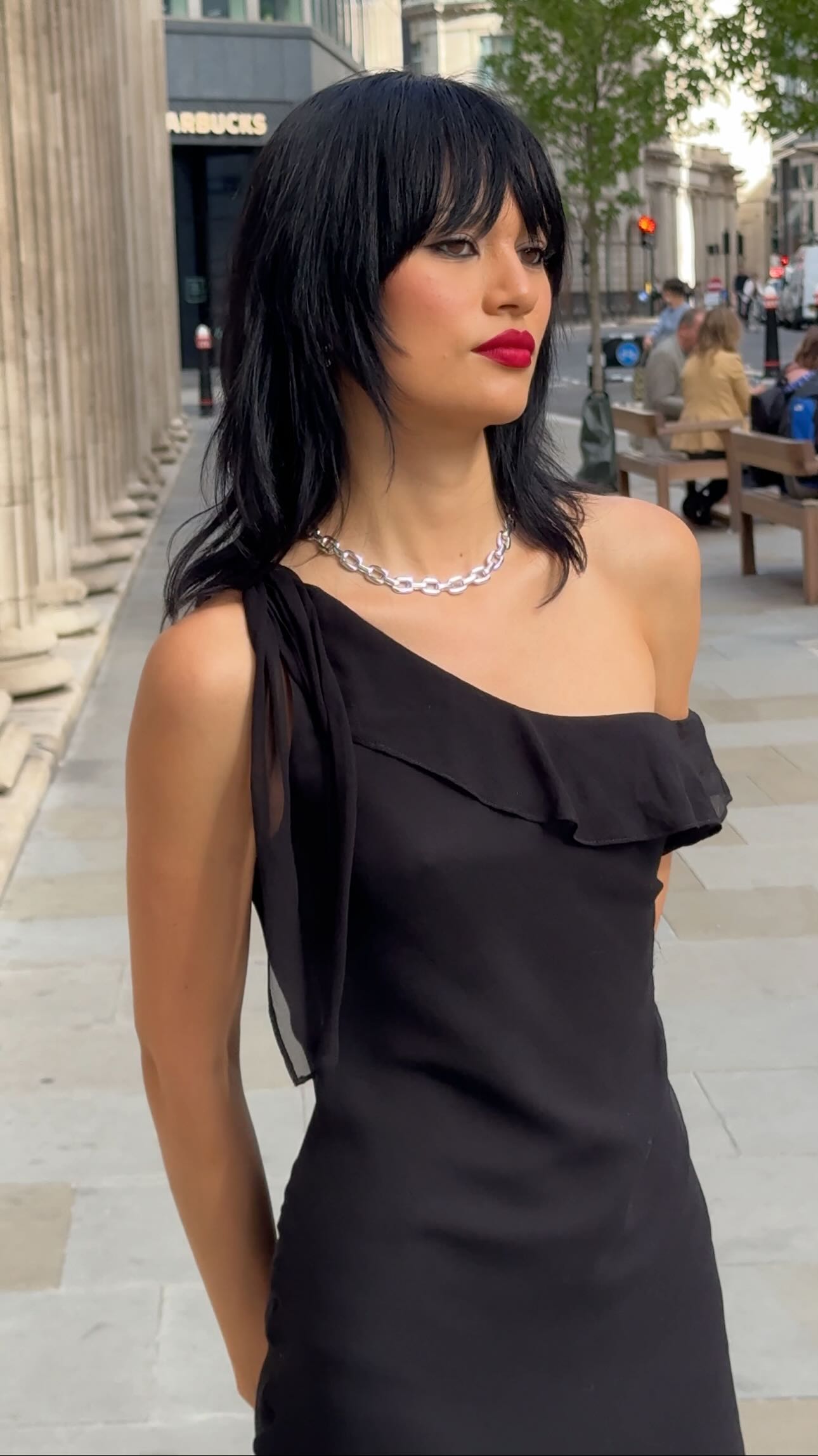 Instagram post by @emmaxwinder for MEJURI. Caption reads: The invite said…GRWM with new pieces from the....