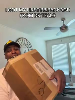 TikTok post by @whojayg for Dr Teal's. Caption reads: THANK YOU SO MUCH @DrTeals I LOVE YOU GUYS!!....