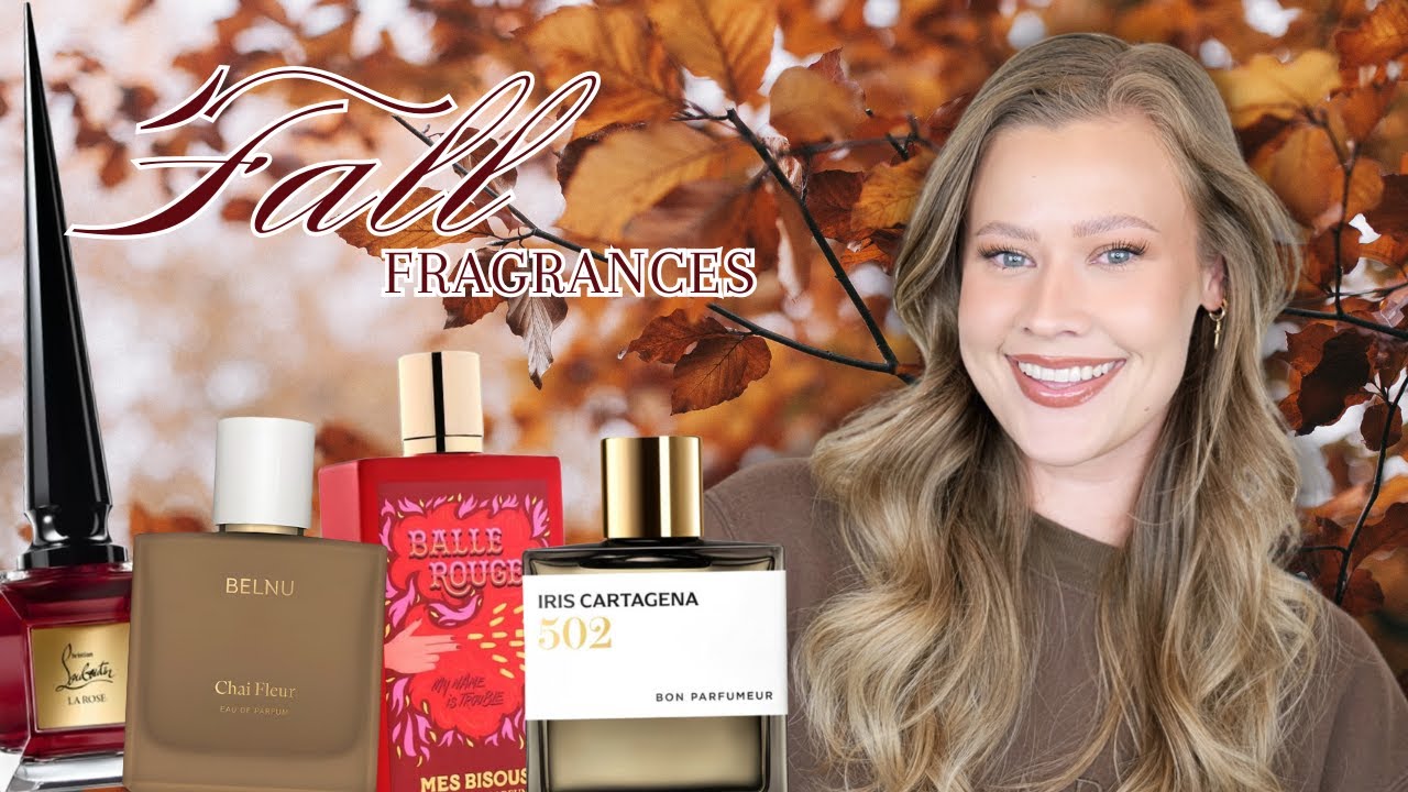 YouTube post by @AnneLauren for So Avant Garde. Caption reads: The BEST FALL Fragrances 2025 | Niche & Luxury....