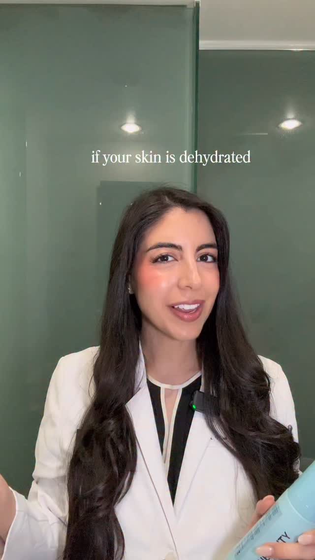 Instagram post by @dr.mina.md for INNBEAUTY PROJECT. Caption reads: As a board-certified dermatologist and member of....