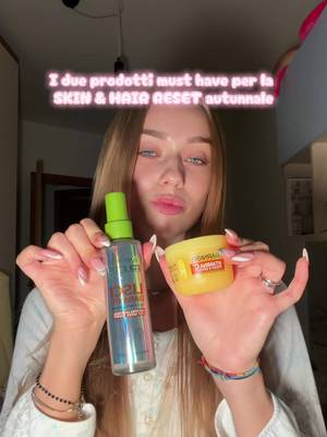 TikTok post by @vla.ce for garnieritalia. Caption reads: @garnieritalia @Lorealistar #productsentby [...].
