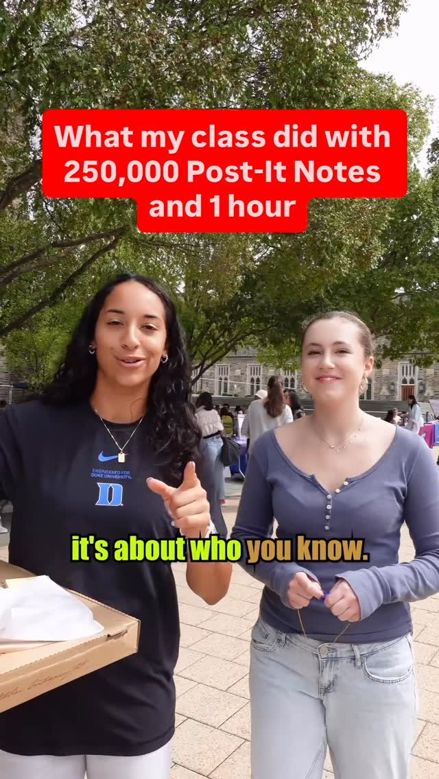 Instagram post by @aarondinin for Post-it. Caption reads: What would you have done in a failure challenge....