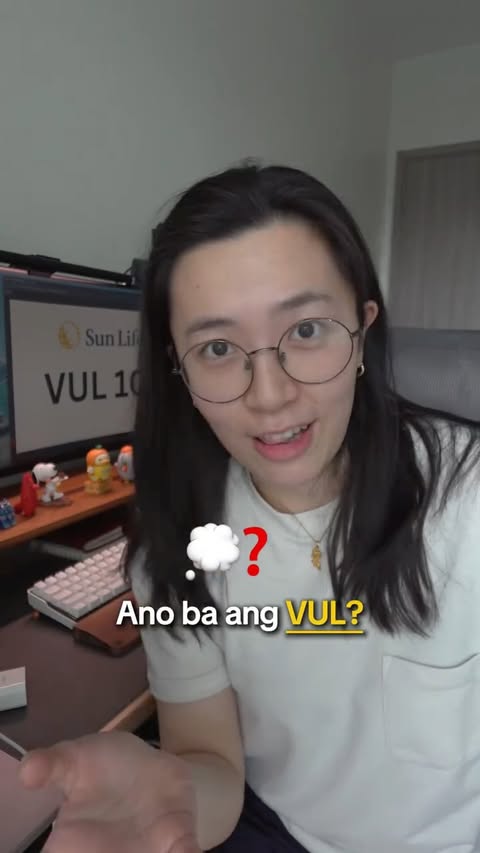 Instagram post by @alba.nicoleee for Sun Life Philippines. Caption reads: Para sa adulting like me, lagi bang VUL insurance....