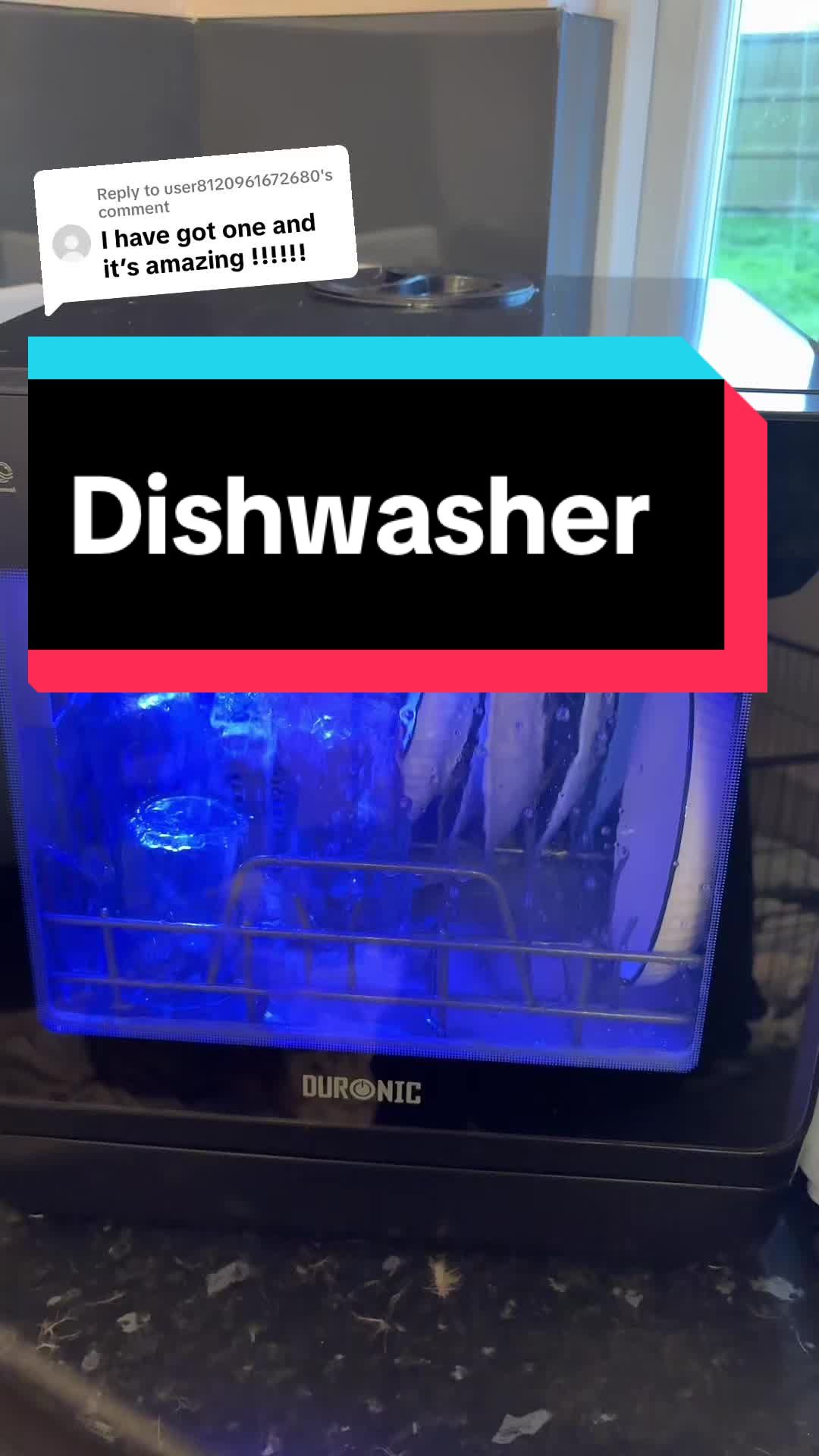 TikTok post by @charzreviews for Duronic. Caption reads: Replying to @user8120961672680 The Duronic....
