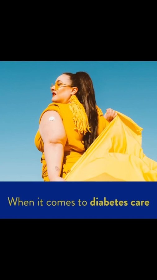 Instagram post by @readytostare for FreeStyle Libre. Caption reads: #AbbottPartner Accessing diabetes care has not....