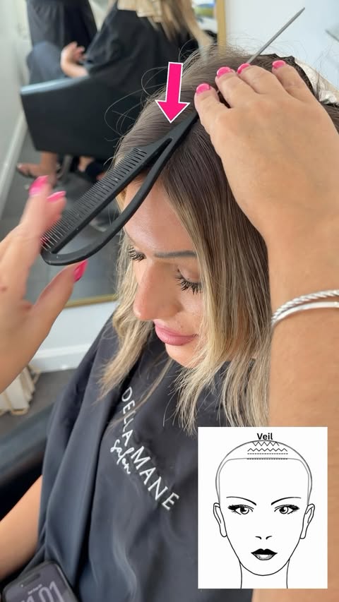 Instagram post by @sarahzstylz for Joico. Caption reads: [...] this luxury lived-in blonde with the NEW....