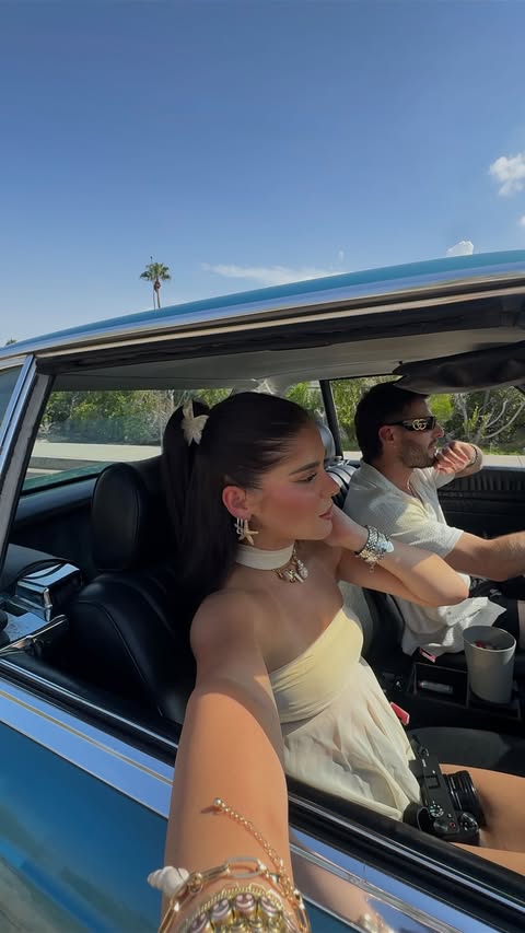 Instagram post by @yuliyacalister for REVOLVE. Caption reads: And we’re ready for the year of the horse!.