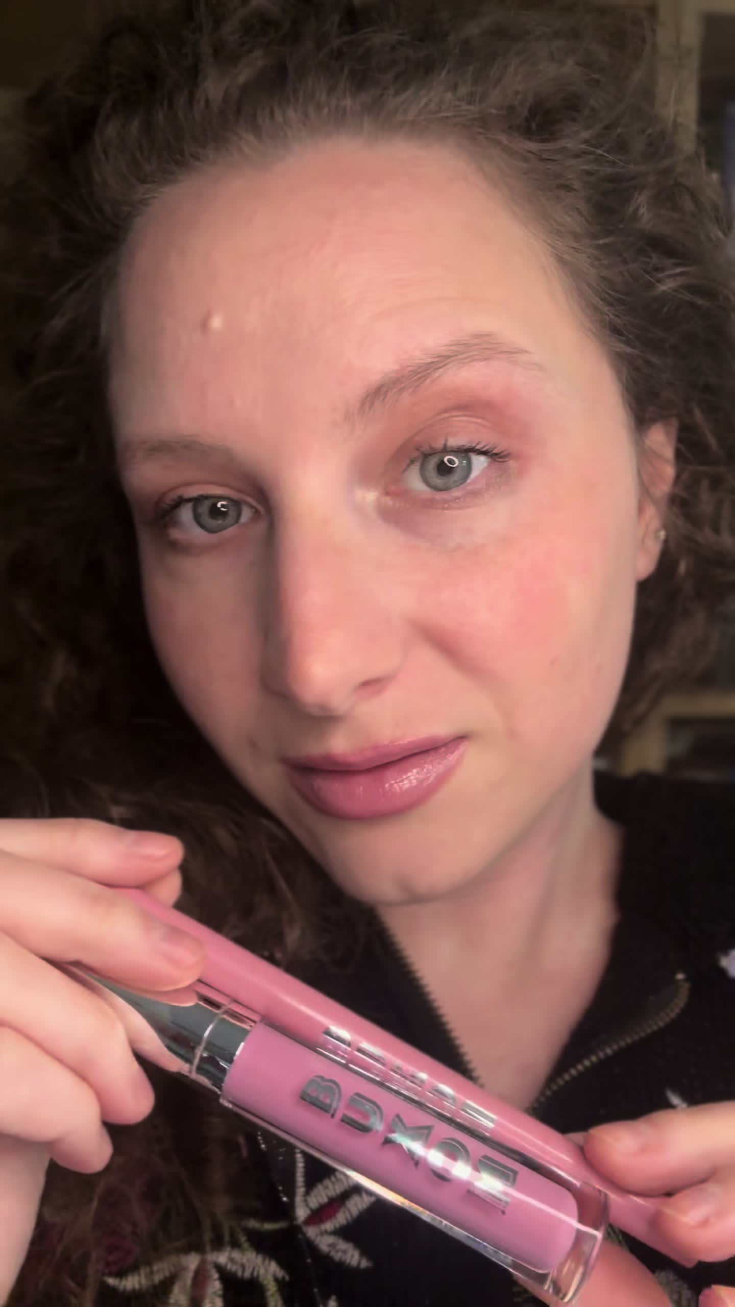TikTok post by @opportunitymanager for BUXOM Cosmetics. Caption reads: [...] Dolly Light in both @buxomcosmetics Full-On....