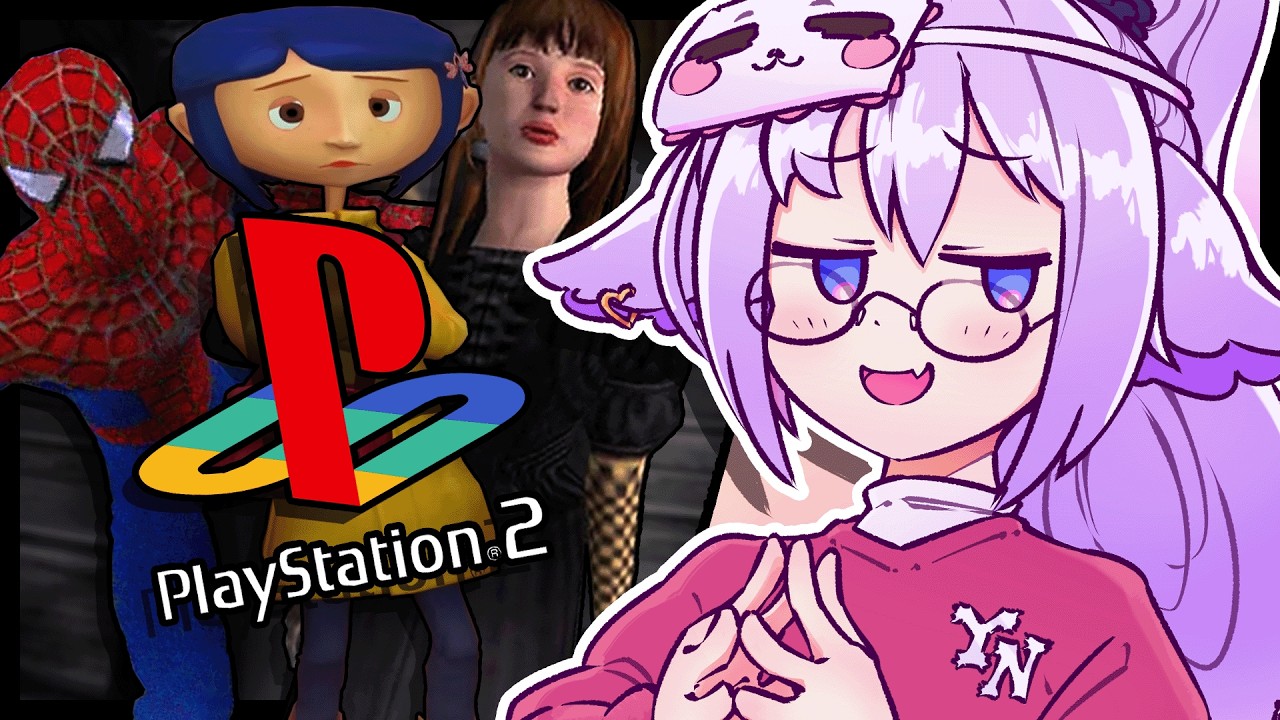 YouTube post by @YewfNet for LITNXT. Caption reads: I Played Licensed PS2 Games For the First Time....