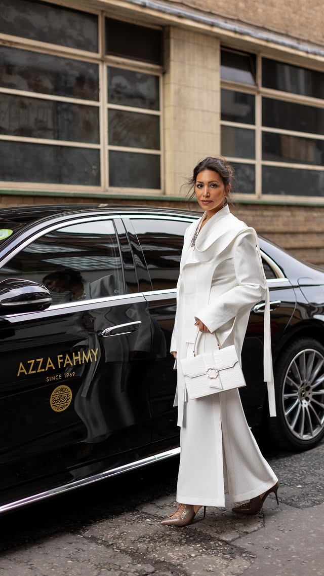 Instagram post by @mayawilliams for Azza Fahmy Jewellery. Caption reads: The best fashion week experience with @azzafahmy....