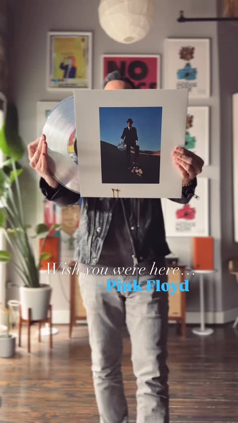 Instagram post by @i_am_the_are for Sony Music. Caption reads: [...] To celebrate 50 years, @pinkfloyd and....