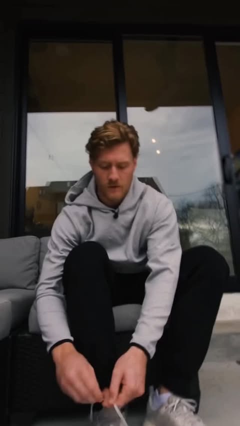 Instagram post by @will_levis for Optimum Nutrition. Caption reads: [...] Keep it simple. Keep showing up.....