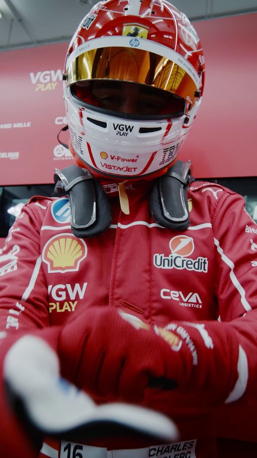 Instagram post by @ceva.logistics for Scuderia Ferrari. Caption reads: [...] will become a Premium Partner of....